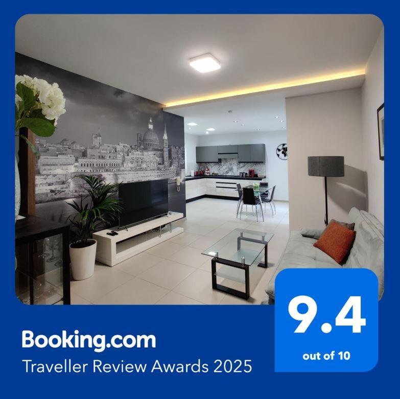 Depiro Point Deluxe - Modern, Designer Apartment 2 Minutes Away From Popular Sliema Seafront Exterior foto